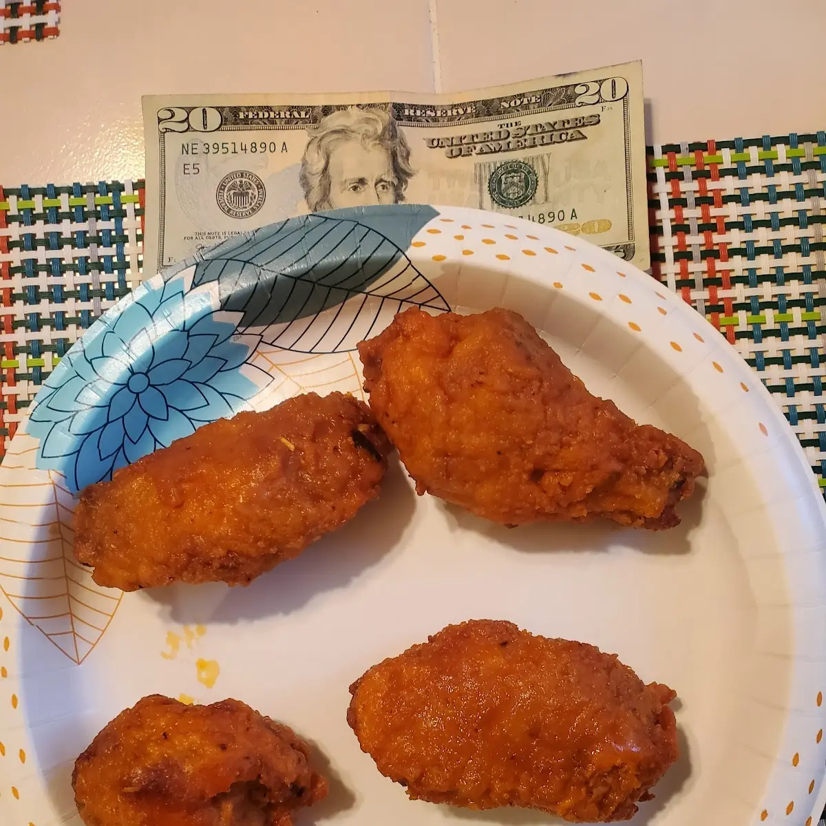 Breaded Traditional Wings