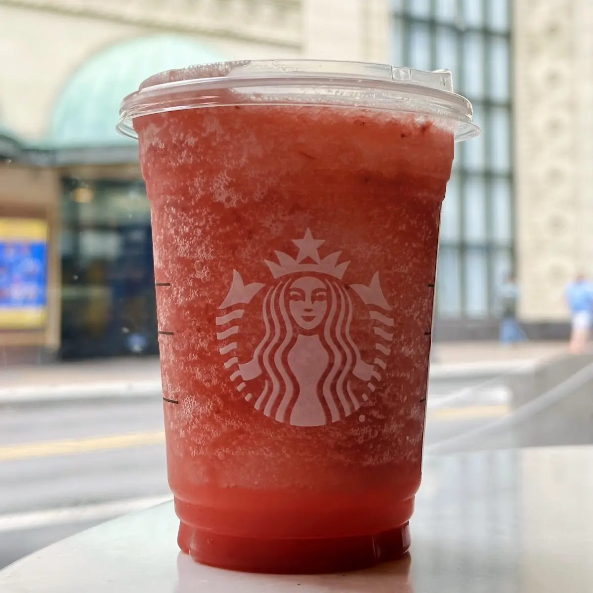 Frozen Dragon Fruit Lemonade