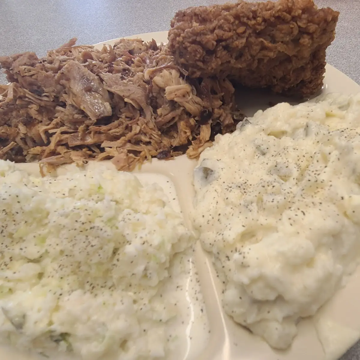 Pulled Pork and Fried Chicken