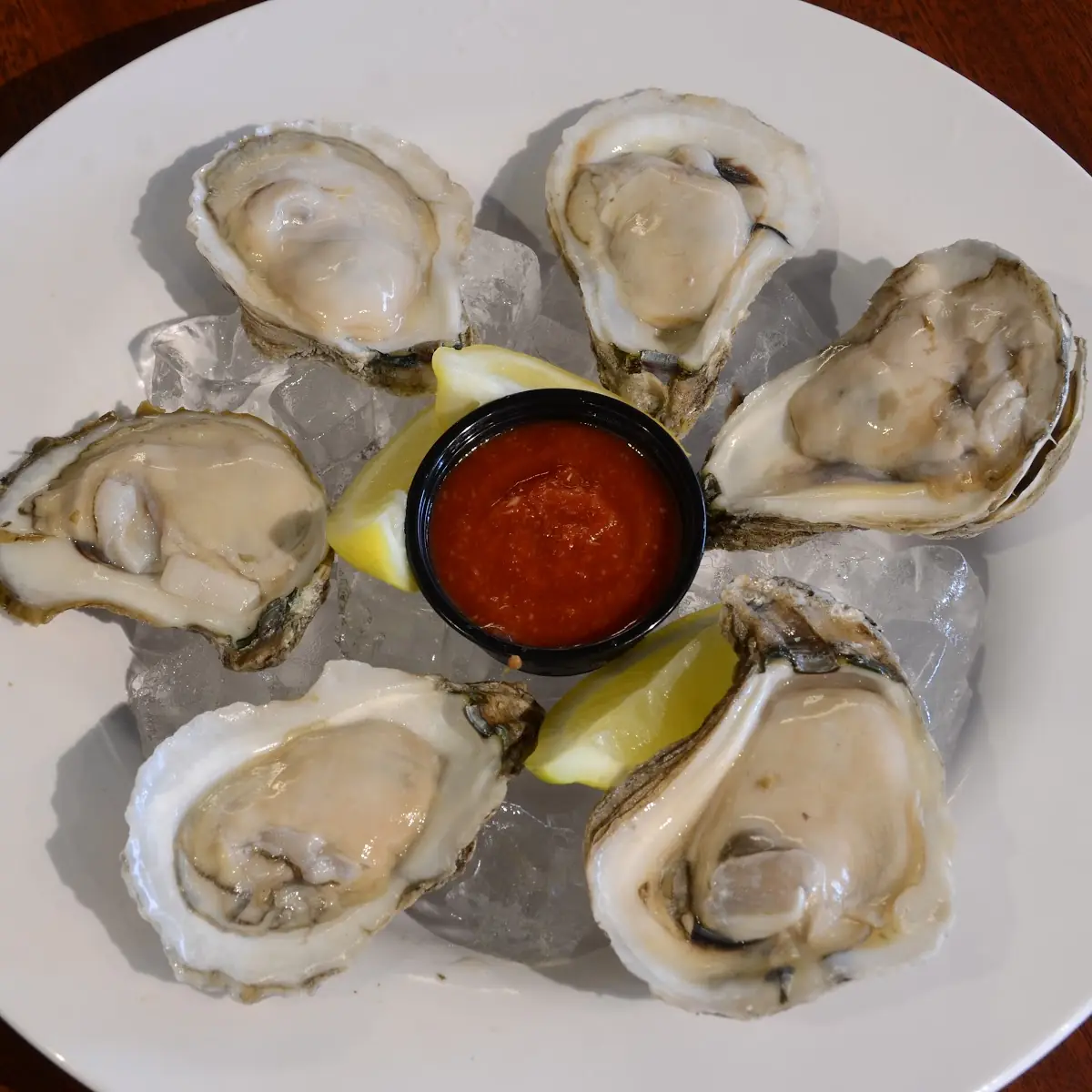 Fresh Oysters on the Half Shell