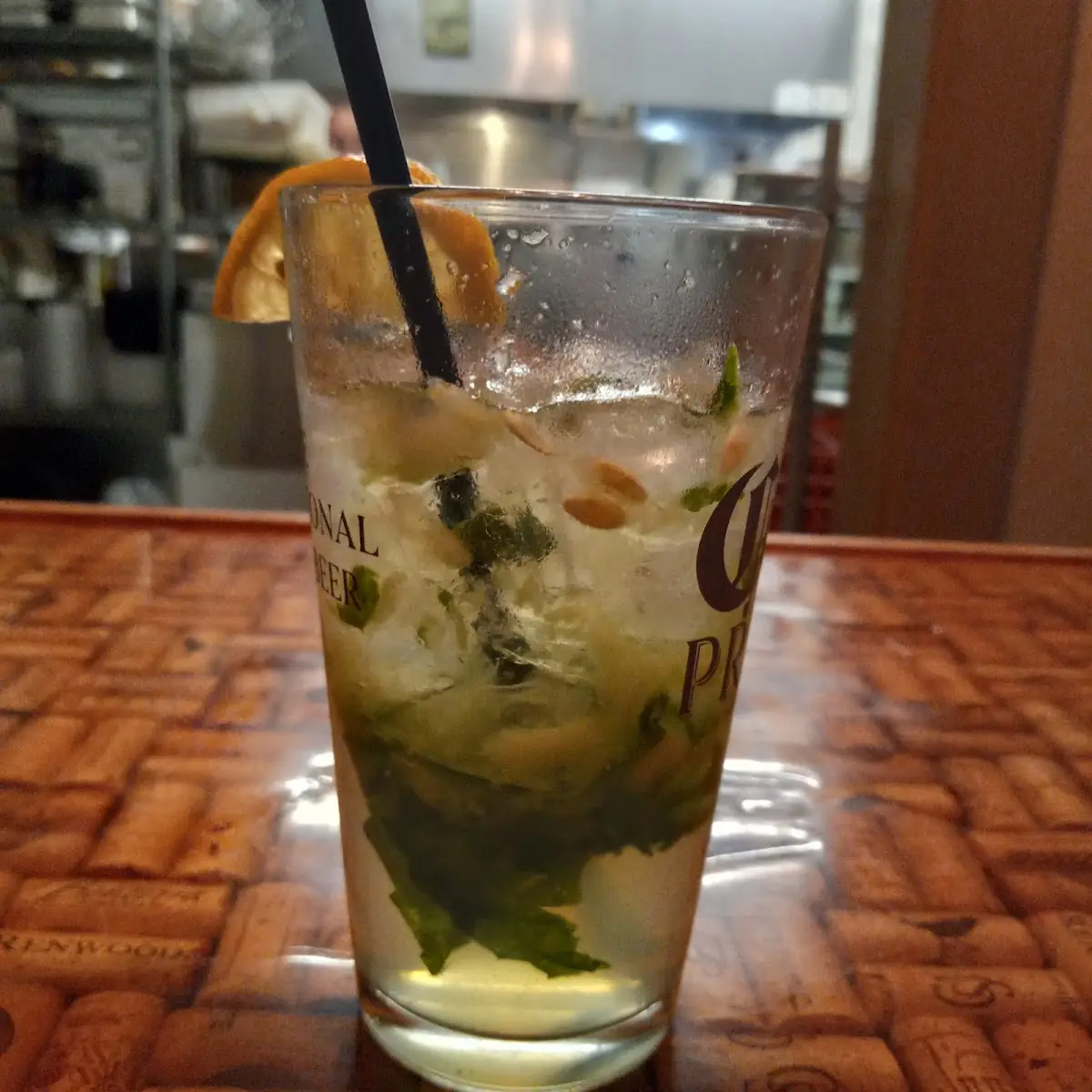 Tanqueray & Tonic Water with Basil Cucumber