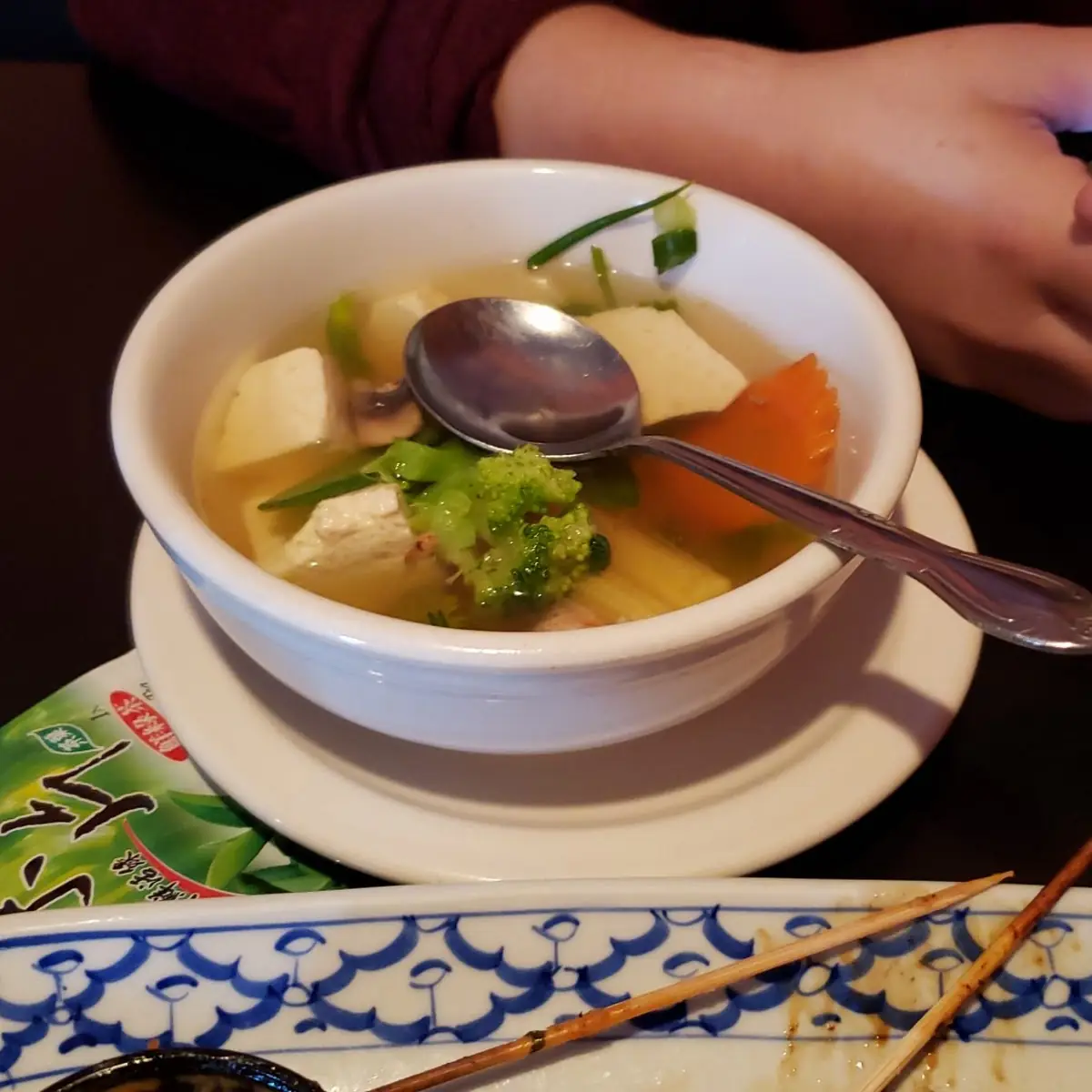 Vegetable Tofu Soup