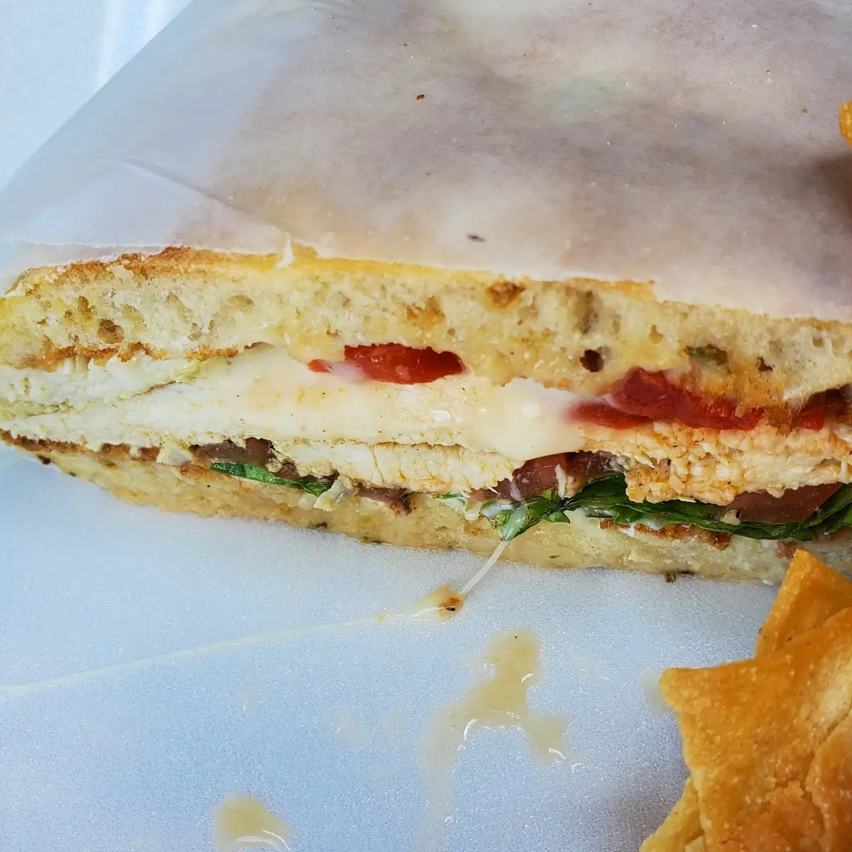 Funky Chicken Panini