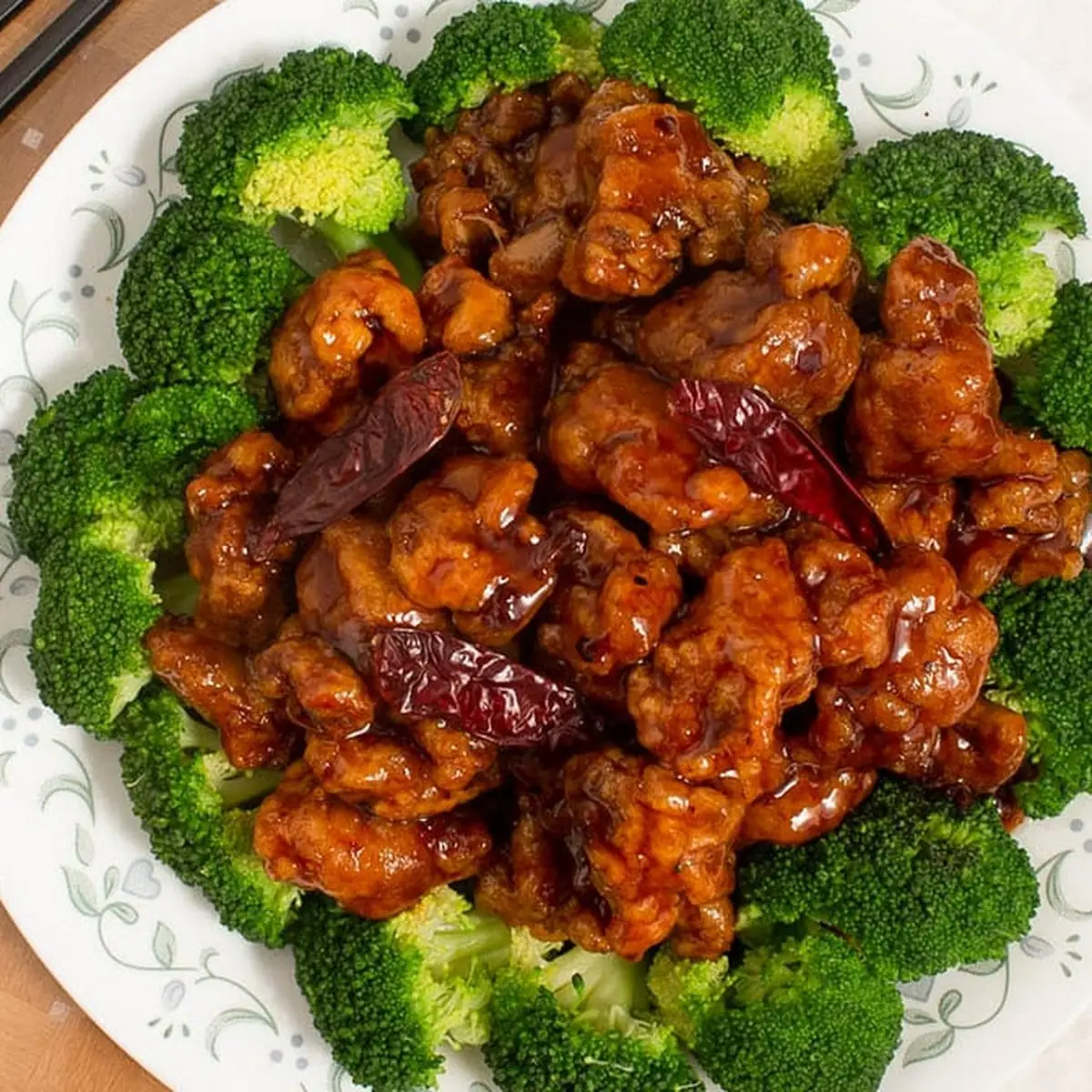 General TSO's Chicken Broccoli