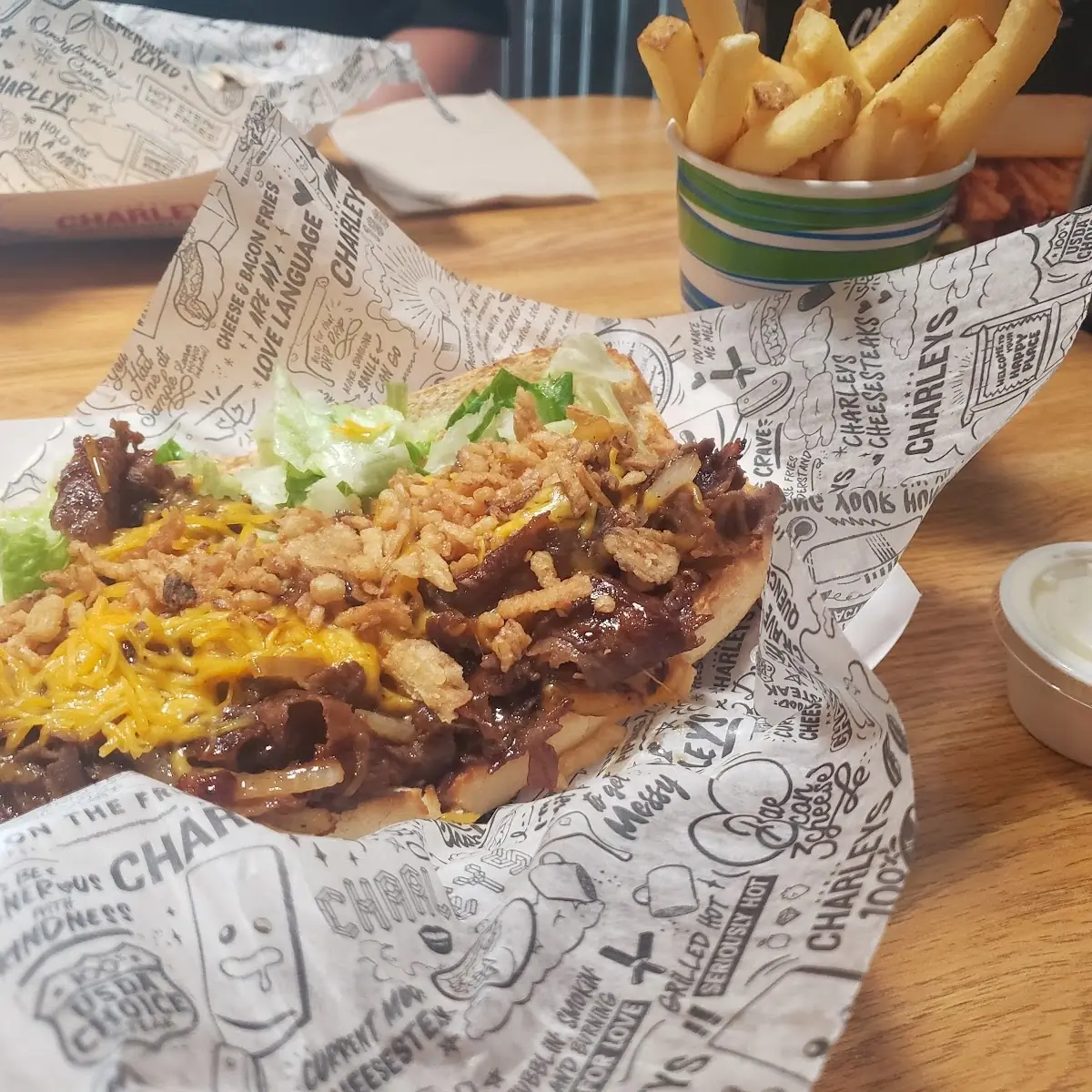 Kentucky Bourbon Steak Philly Cheesesteak