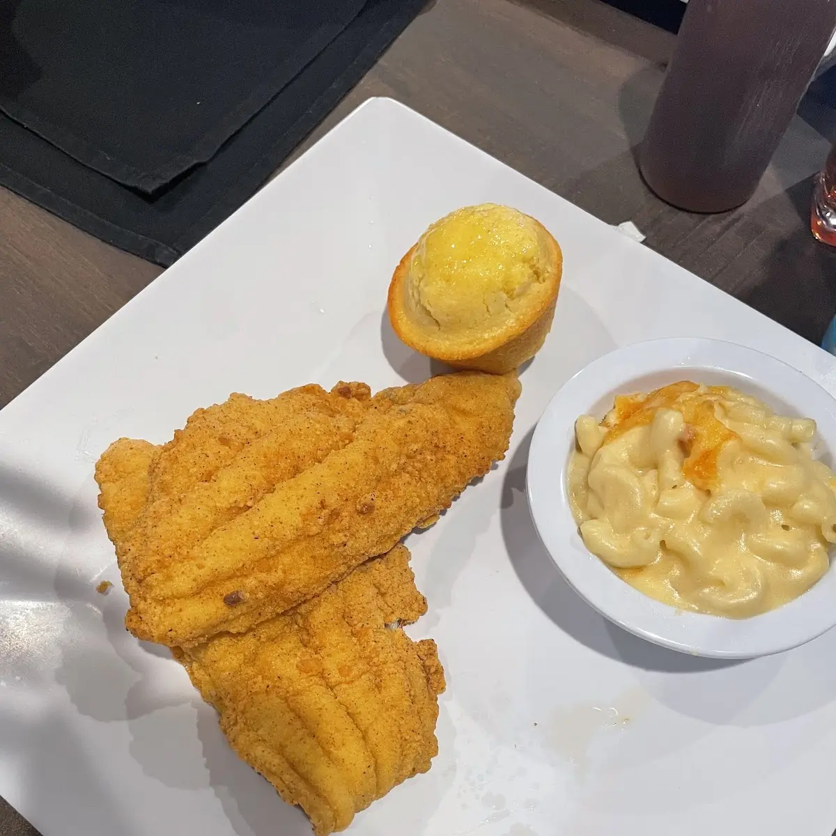 Cornbread Crusted Catfish