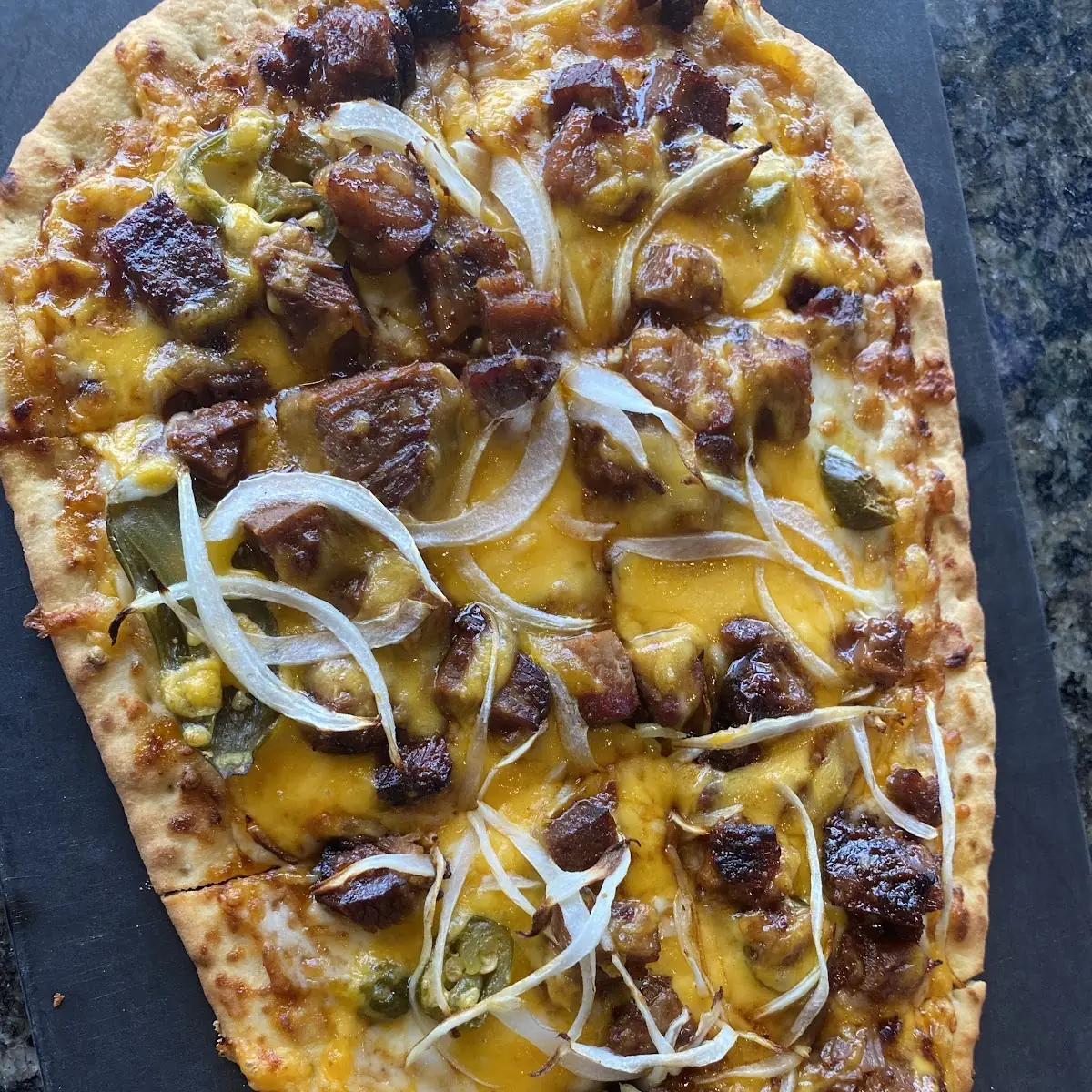 BBQ Brisket Flatbread