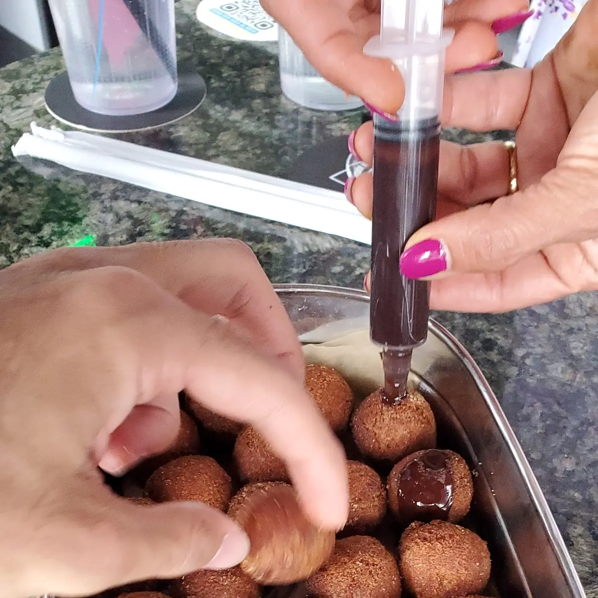 Injectable Donut Holes