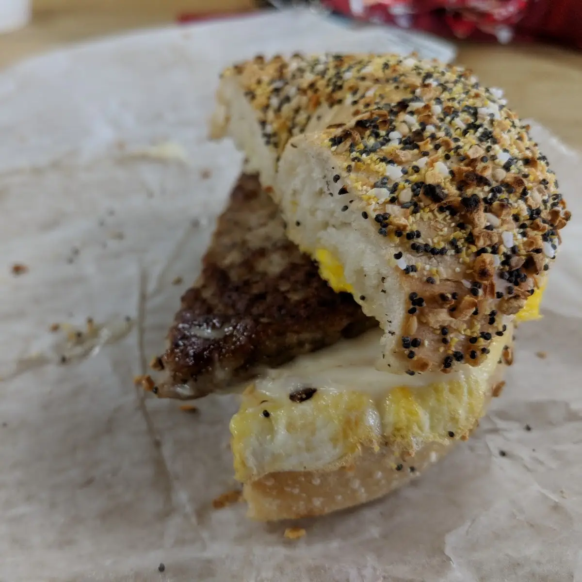 Sausage Egg Sandwich