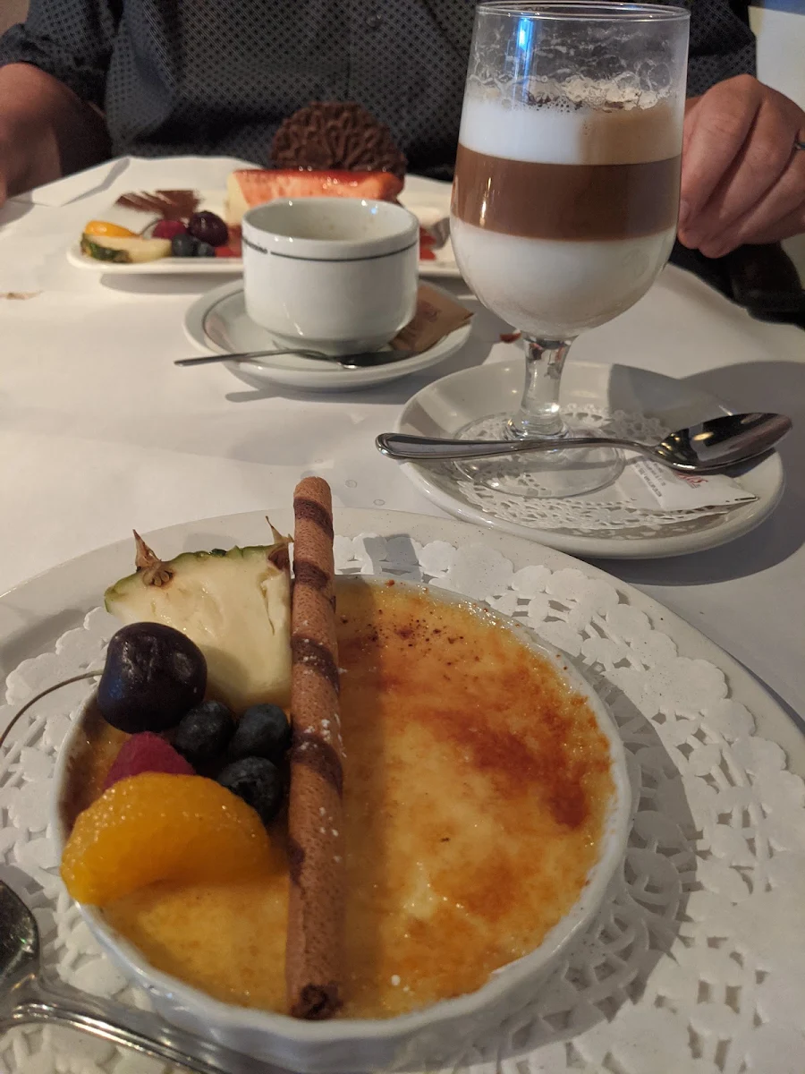 Crème Brûlée, Restaurant Vivaldi
