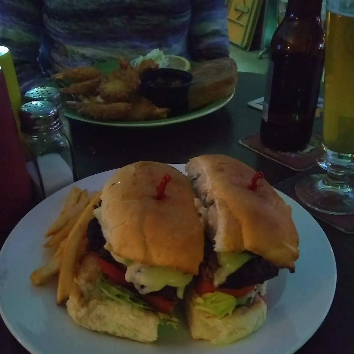 Italian Garlic Burger