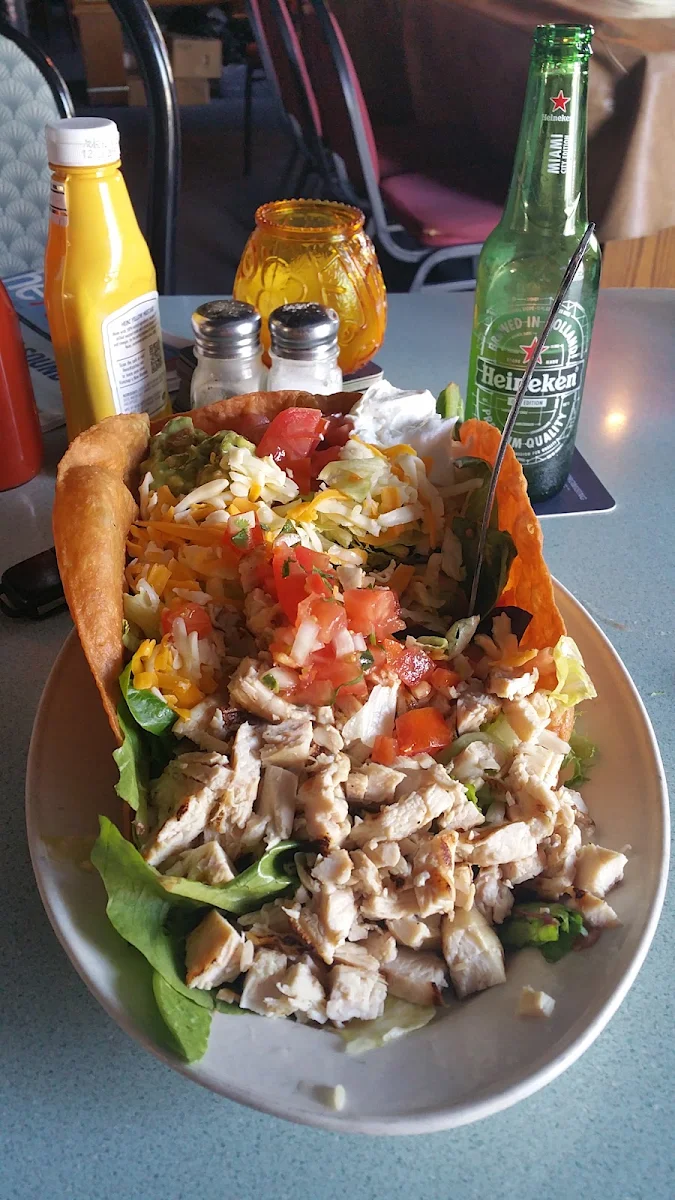 Chicken Tostada