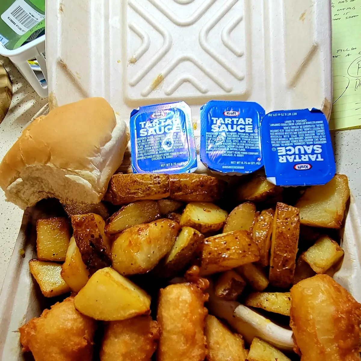 Fish and Chips with Shack Fries