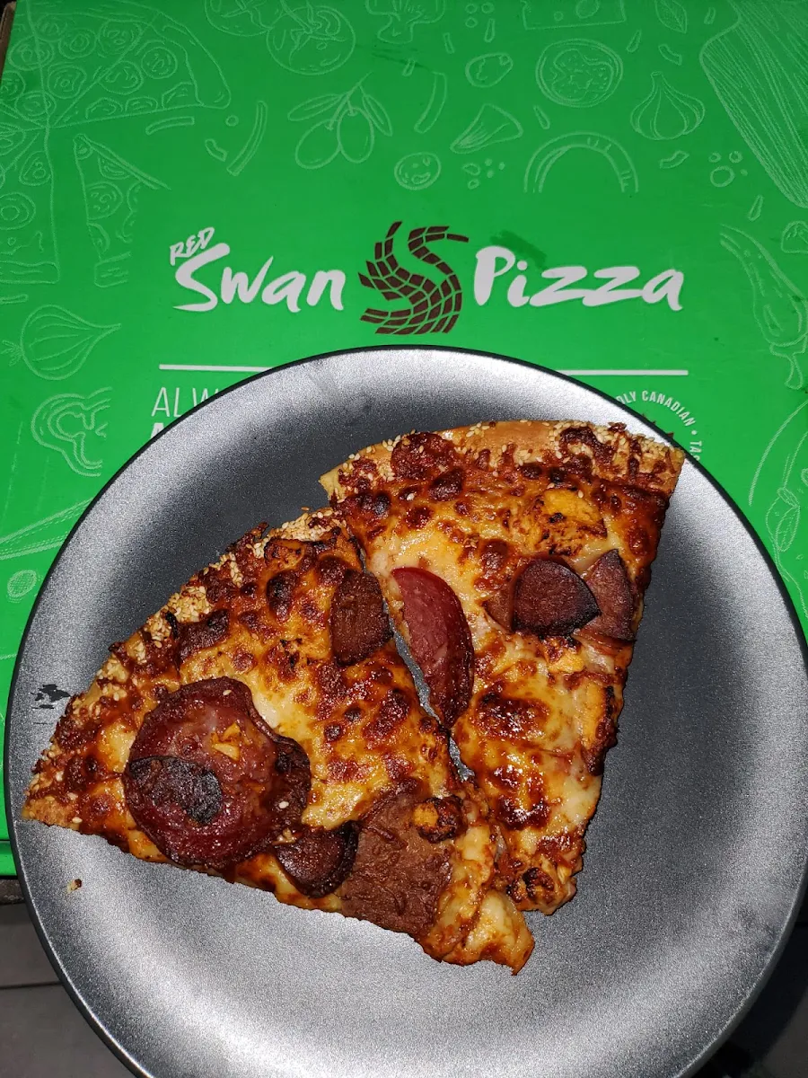 Butter Chicken Pizza, Red Swan Pizza - Welland