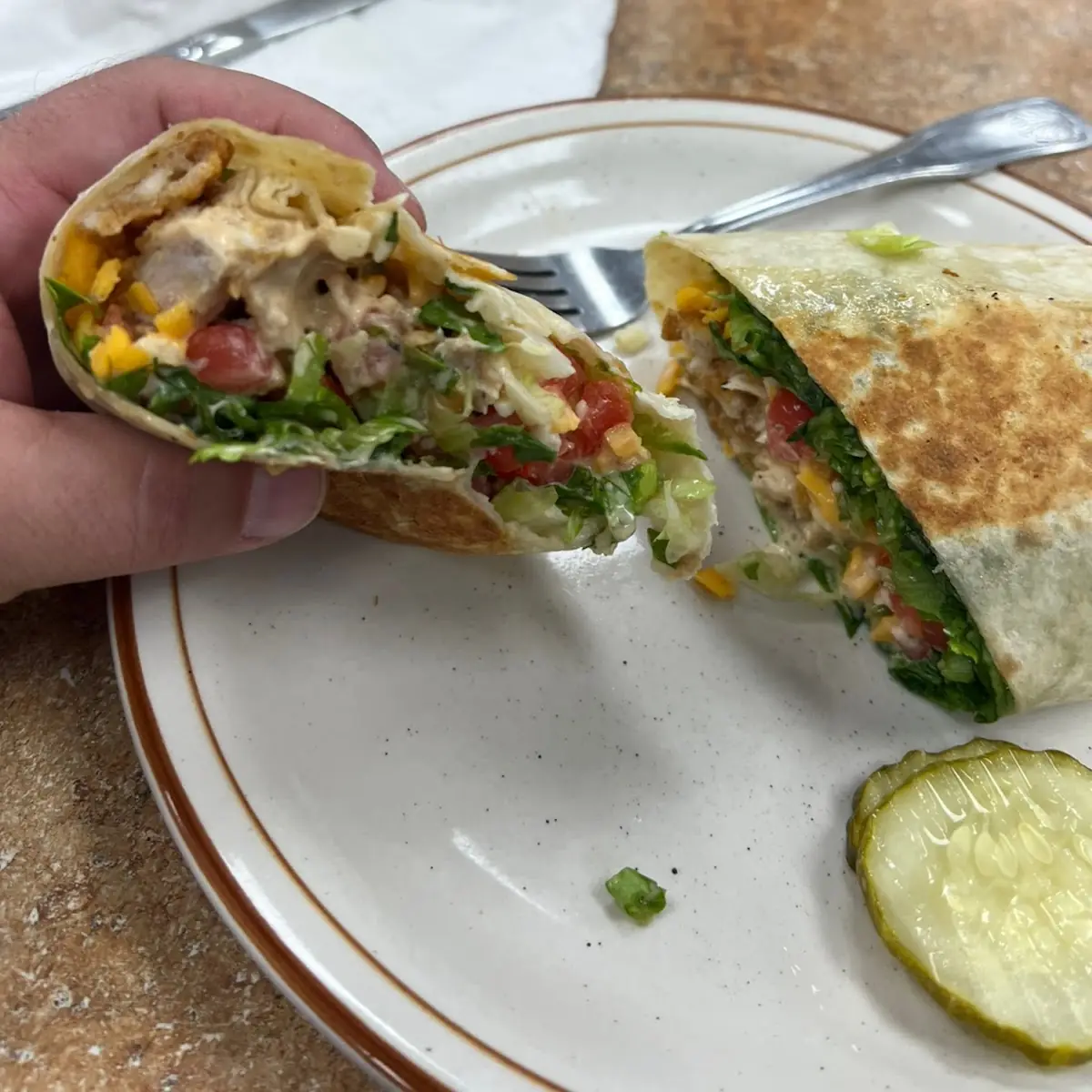 Chipotle Chicken Wrap