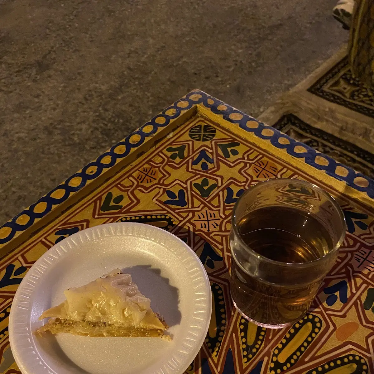 Baklava and Mint Tea