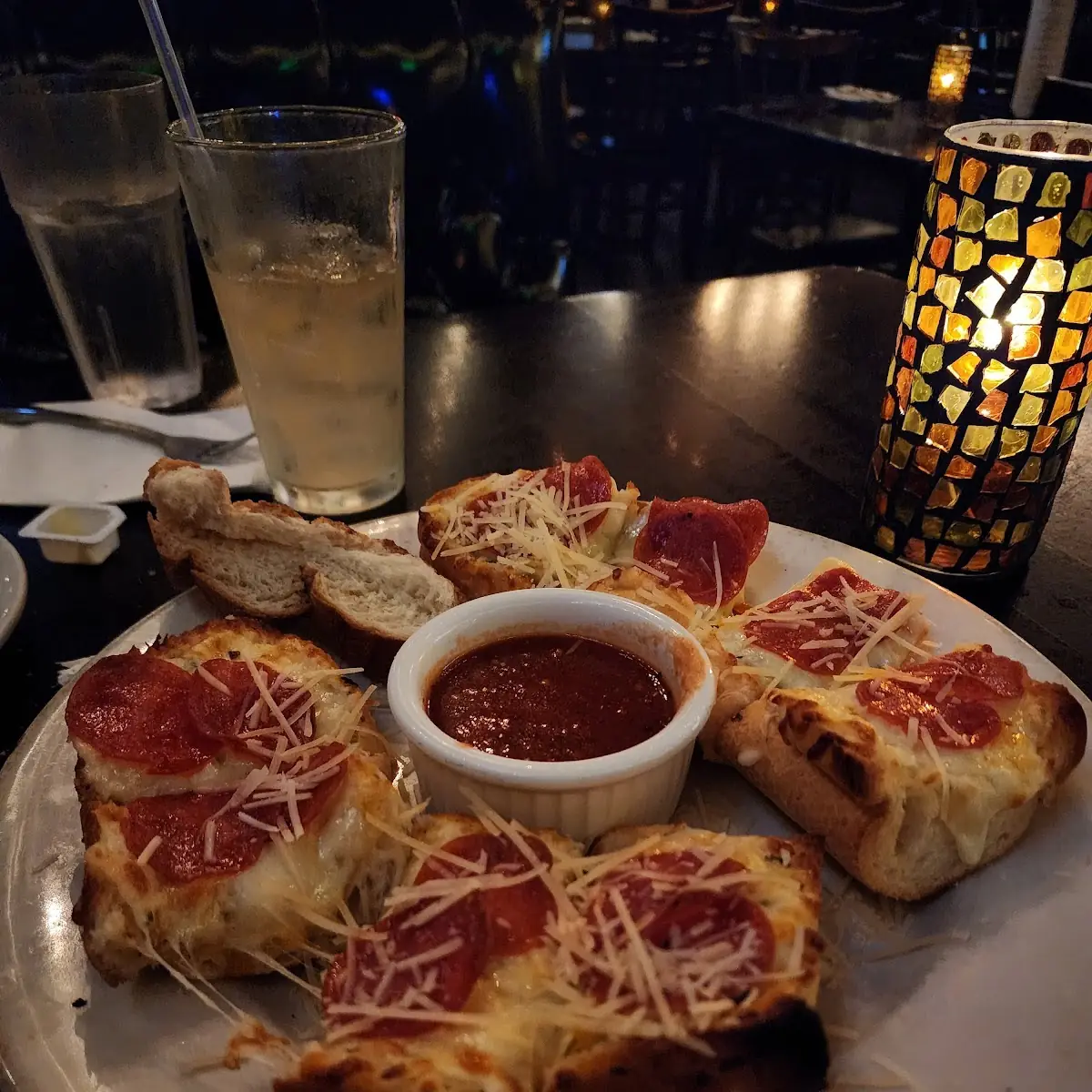 Pepperoni Garlic Bread