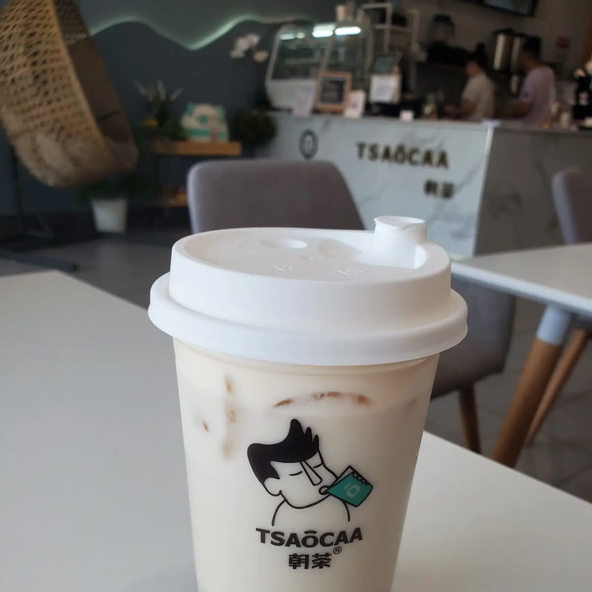 Rose Oolong Milk Tea with Cheese Foam