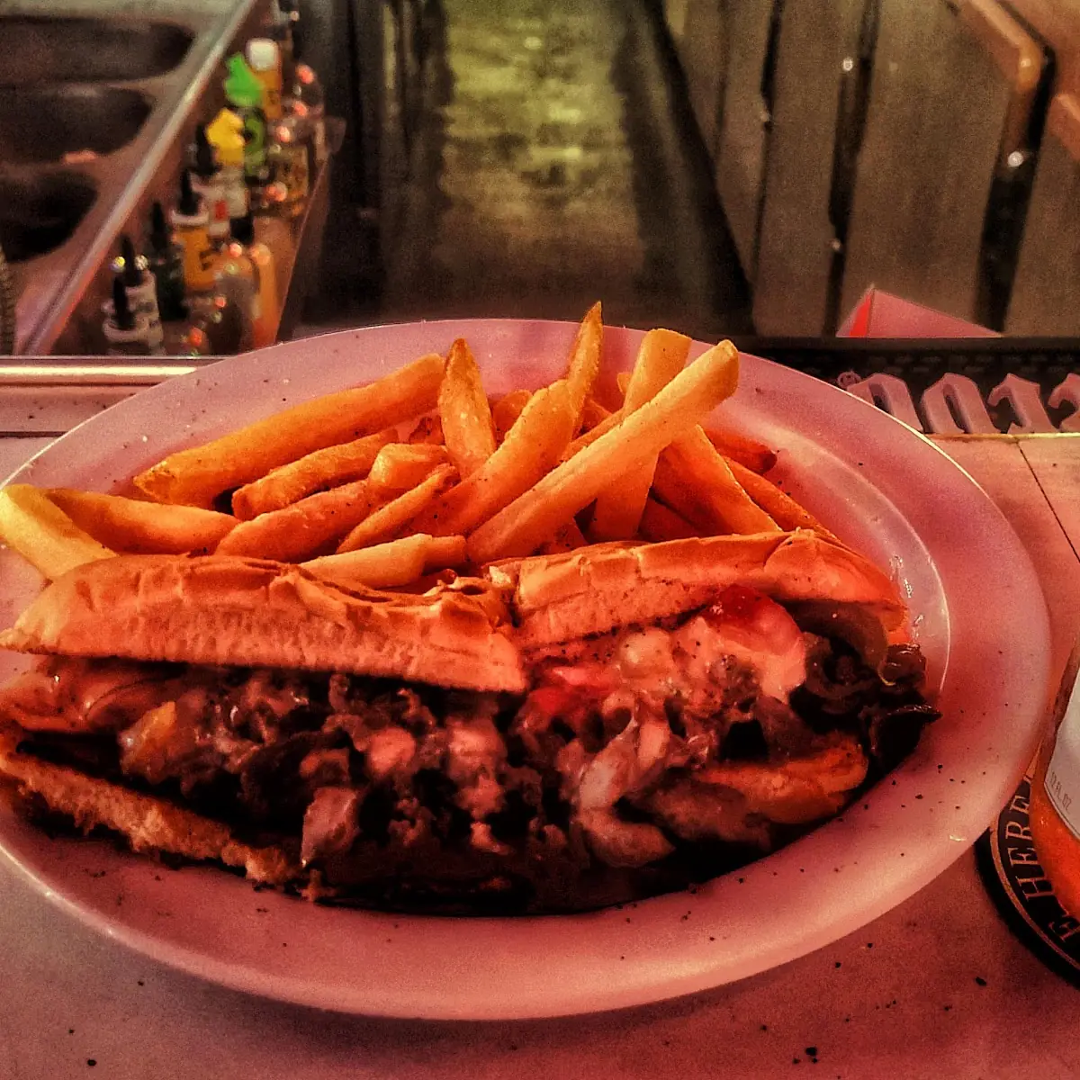 Cheese Steak & Fries