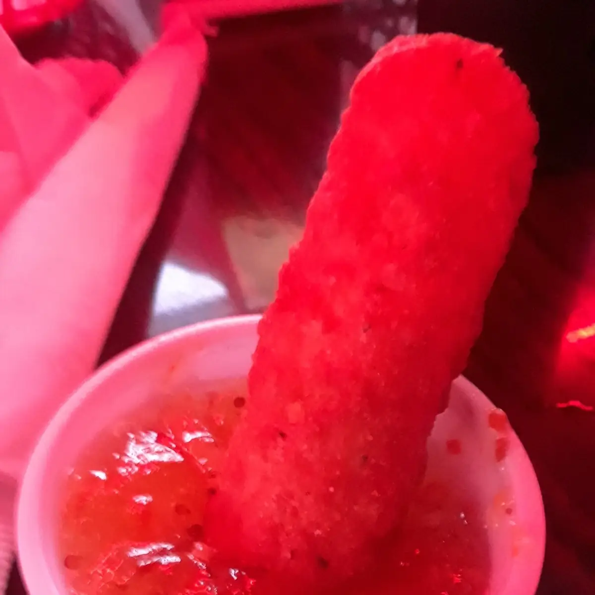 Cheese Sticks in Coconut Sauce