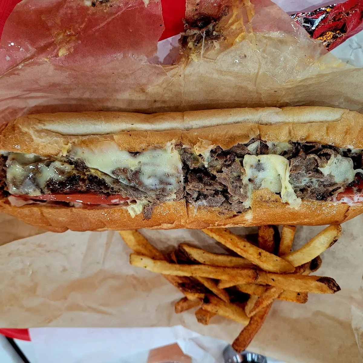Steak and Cheese Sandwich