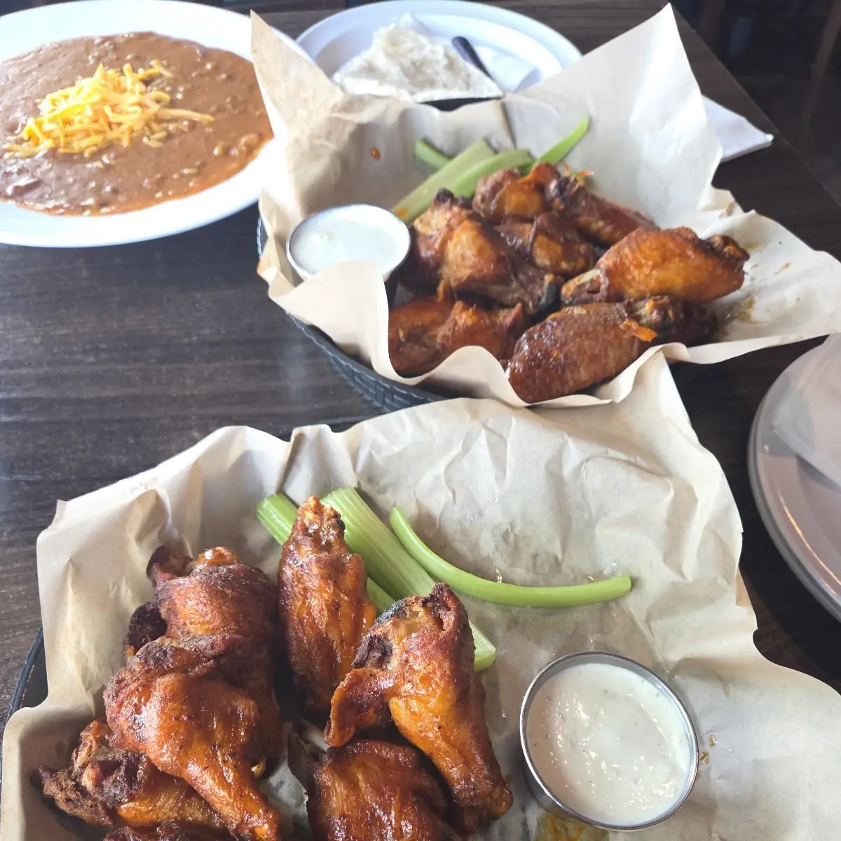 Chicken Wings with Dipping Sauce