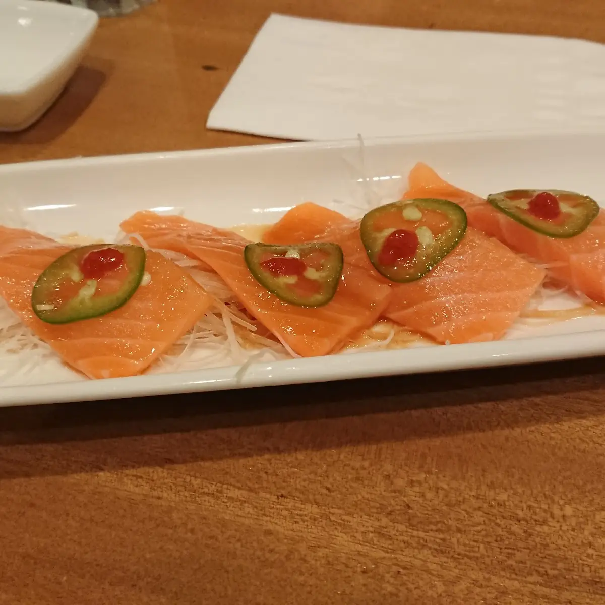 Jalapeno Salmon Sashimi