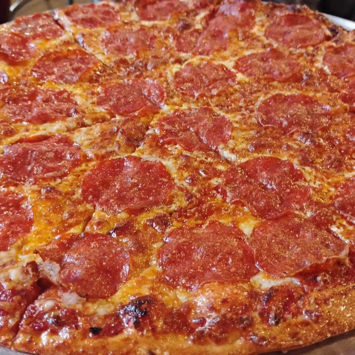 Pepperoni Pizza Thin Crust
