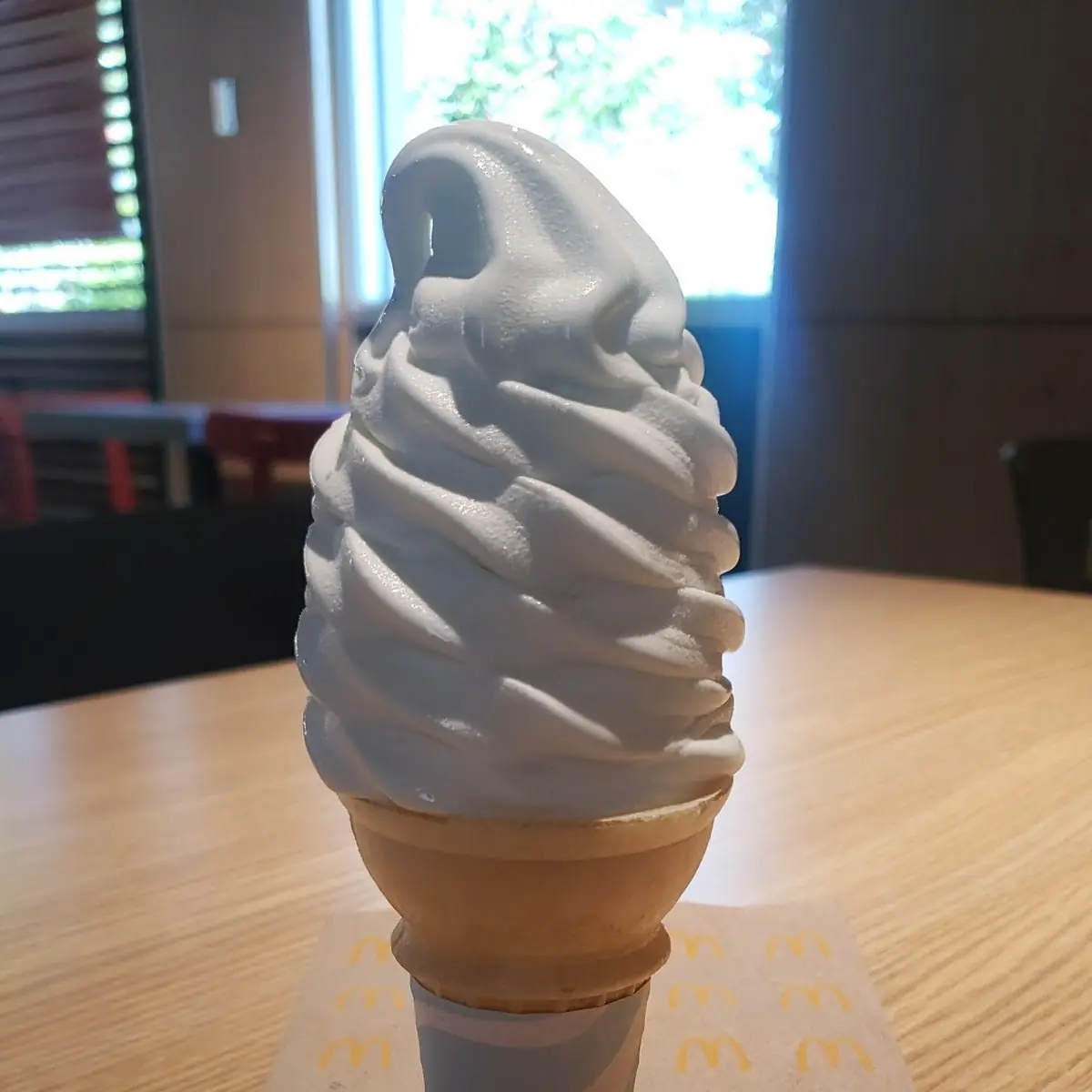 Vanilla Ice Cream Cone