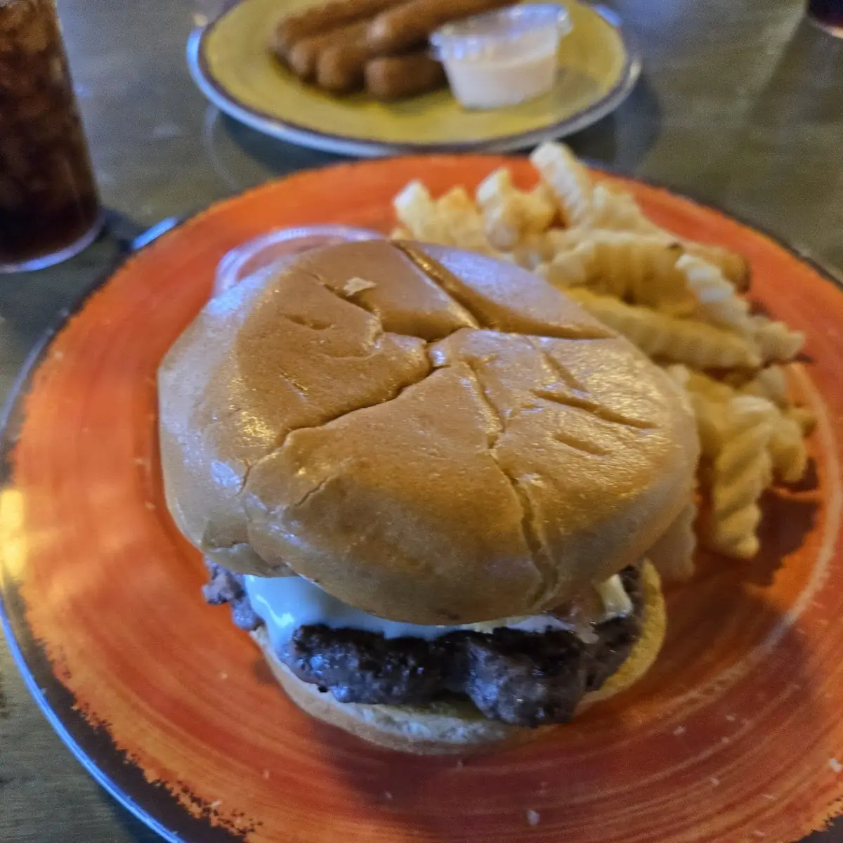 Southwest Burger and Fries