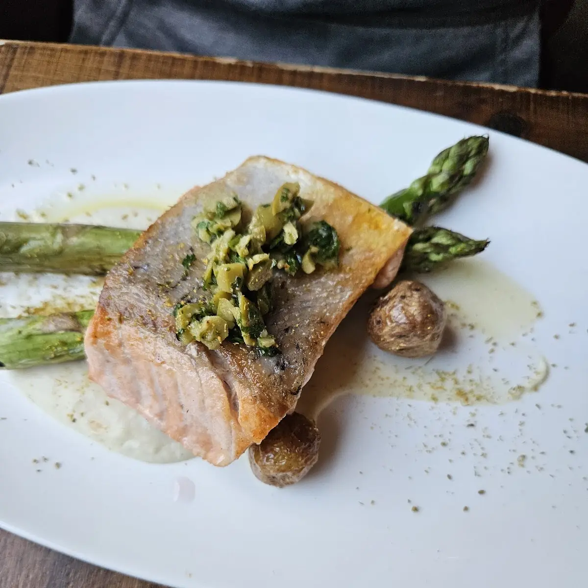 Seared Salmon Plate