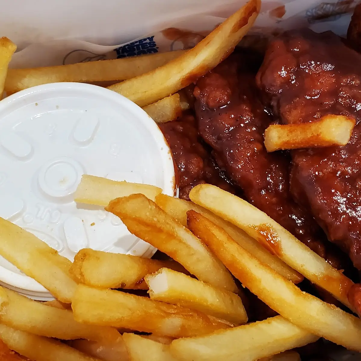 BBQ Chicken Strip Basket