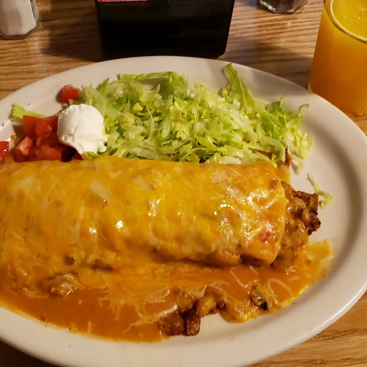Chorizo Breakfast Burrito
