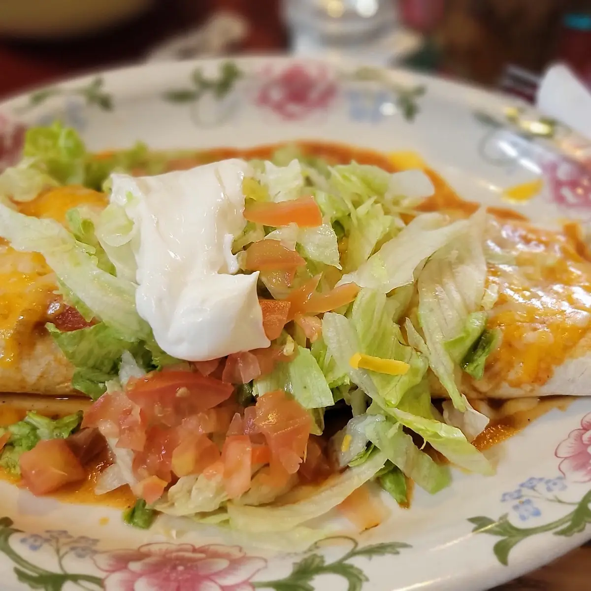 Chile Relleno Tostada Enchilada