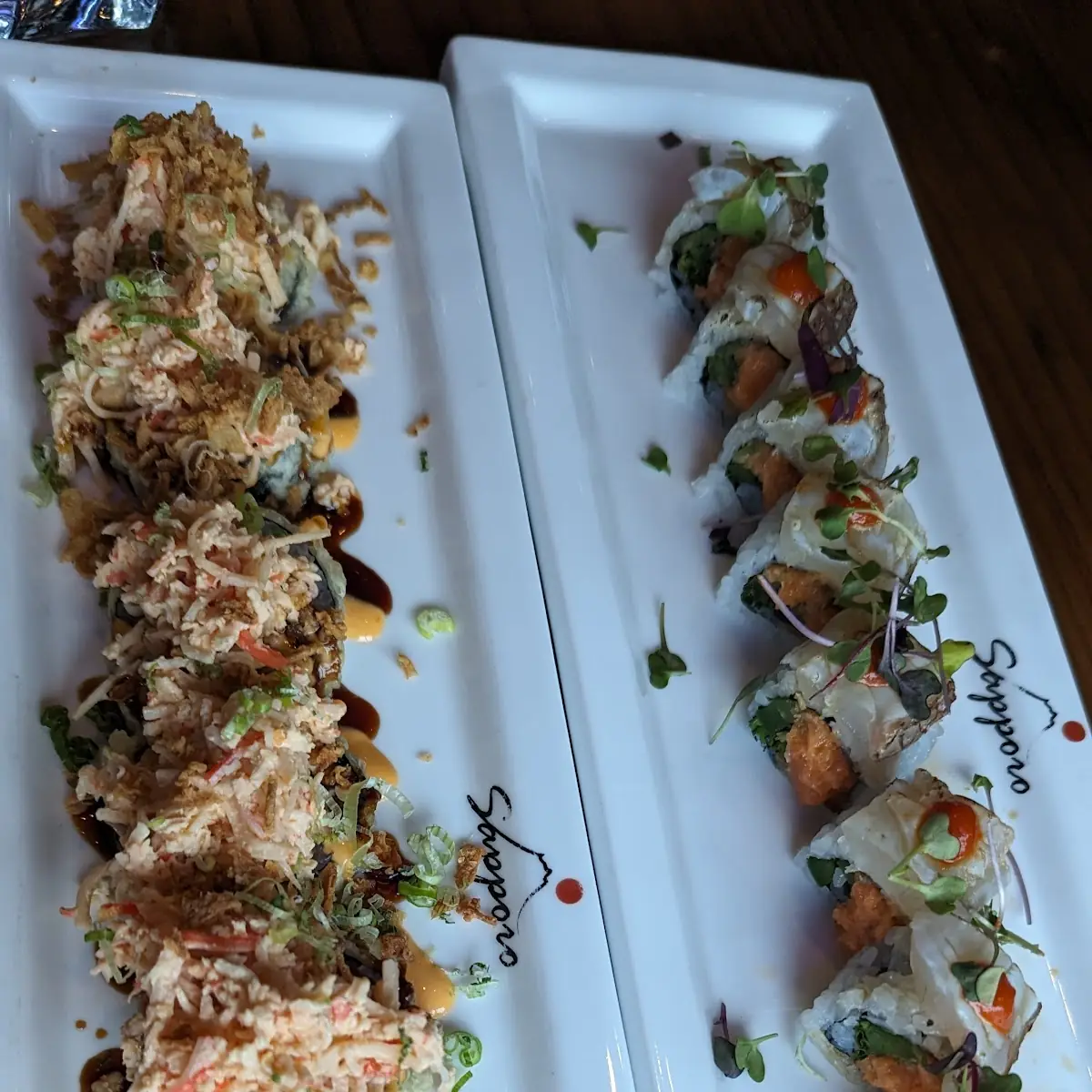 Yellawtail w Scallion Roll