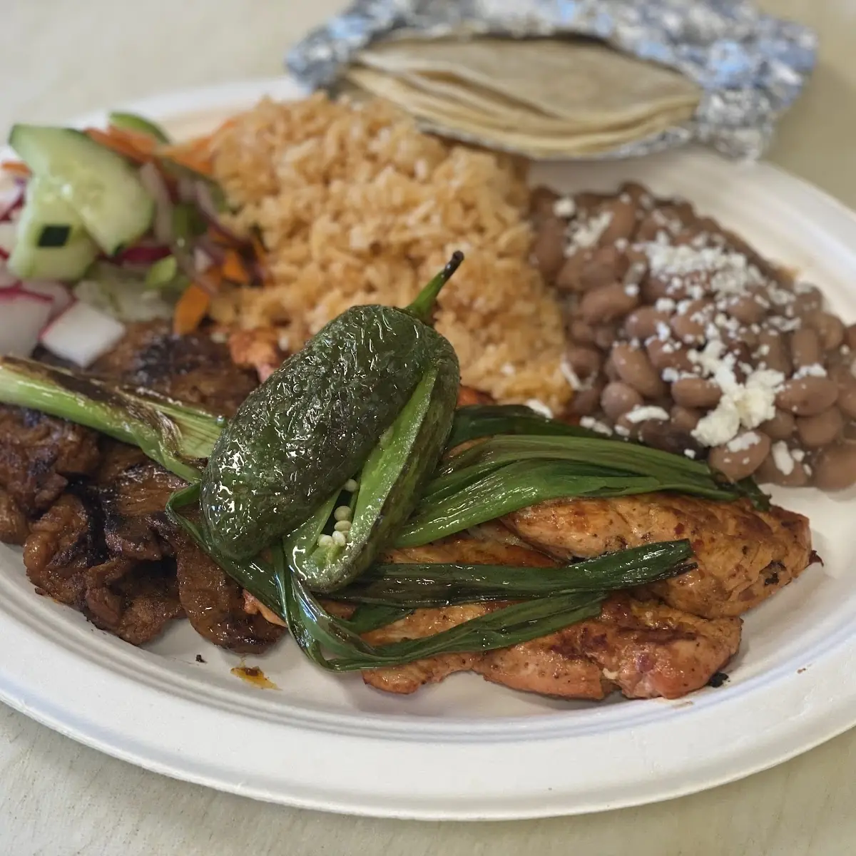 Carne Asada Plate