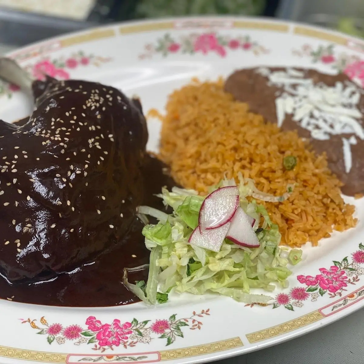 Enchiladas Mole Plate
