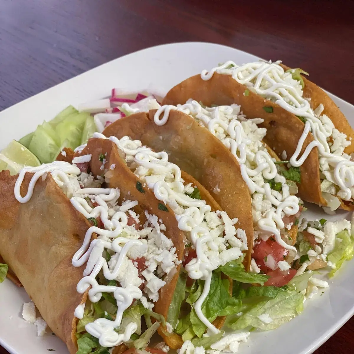Tacos Dorados De Papa