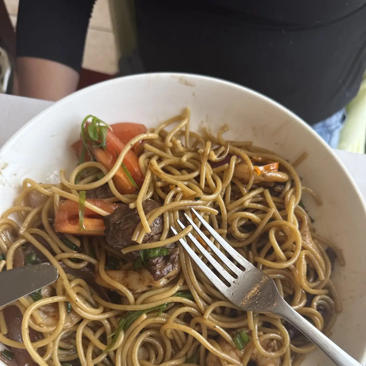 Tofu Tallarin Saltado