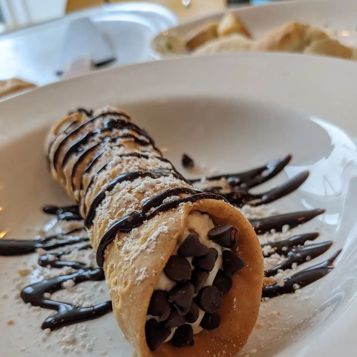 Chocolate Chip Cannolis