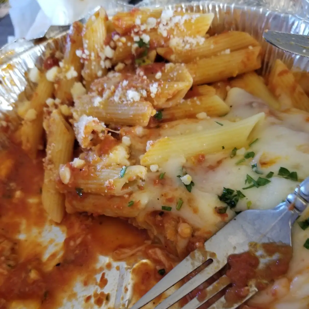 Eggplant Parmigiana Dinner