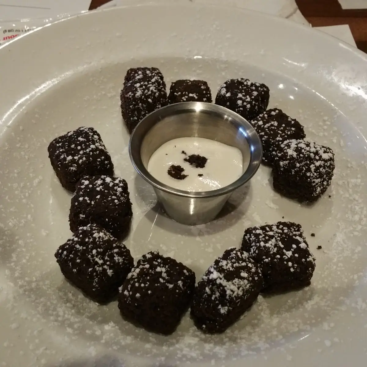Warm Brownie Bites
