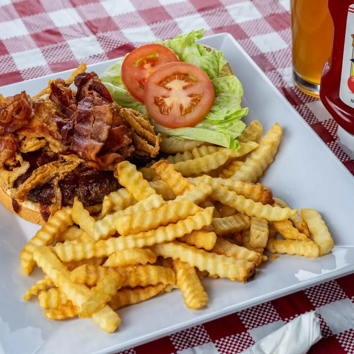 BBQ Bacon Cheddar Burger
