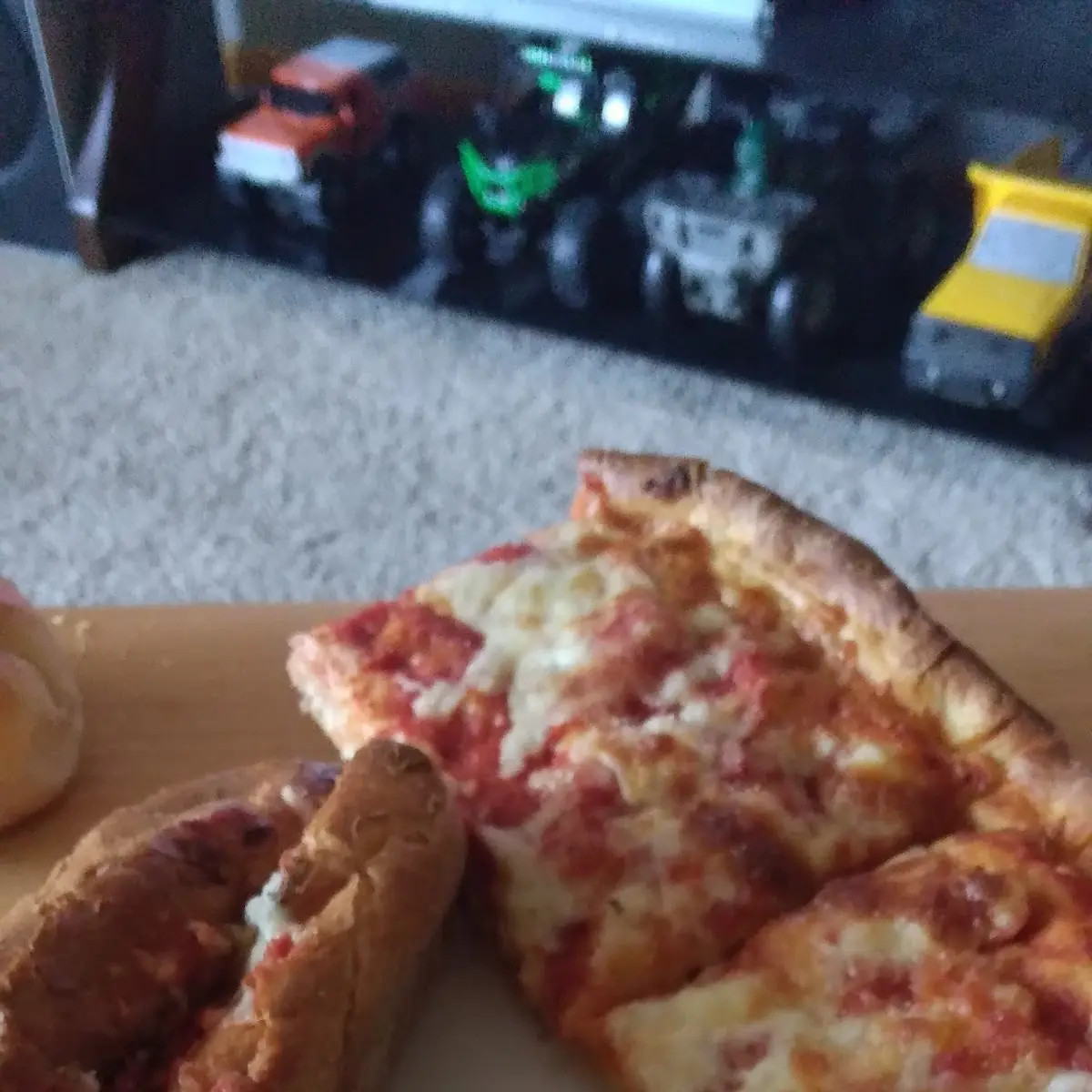 Pizza Steak Sub Garlic Bread Sicilian Pizza
