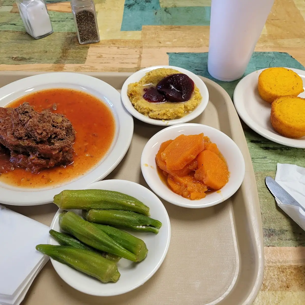 Candied Yams and Cornbread