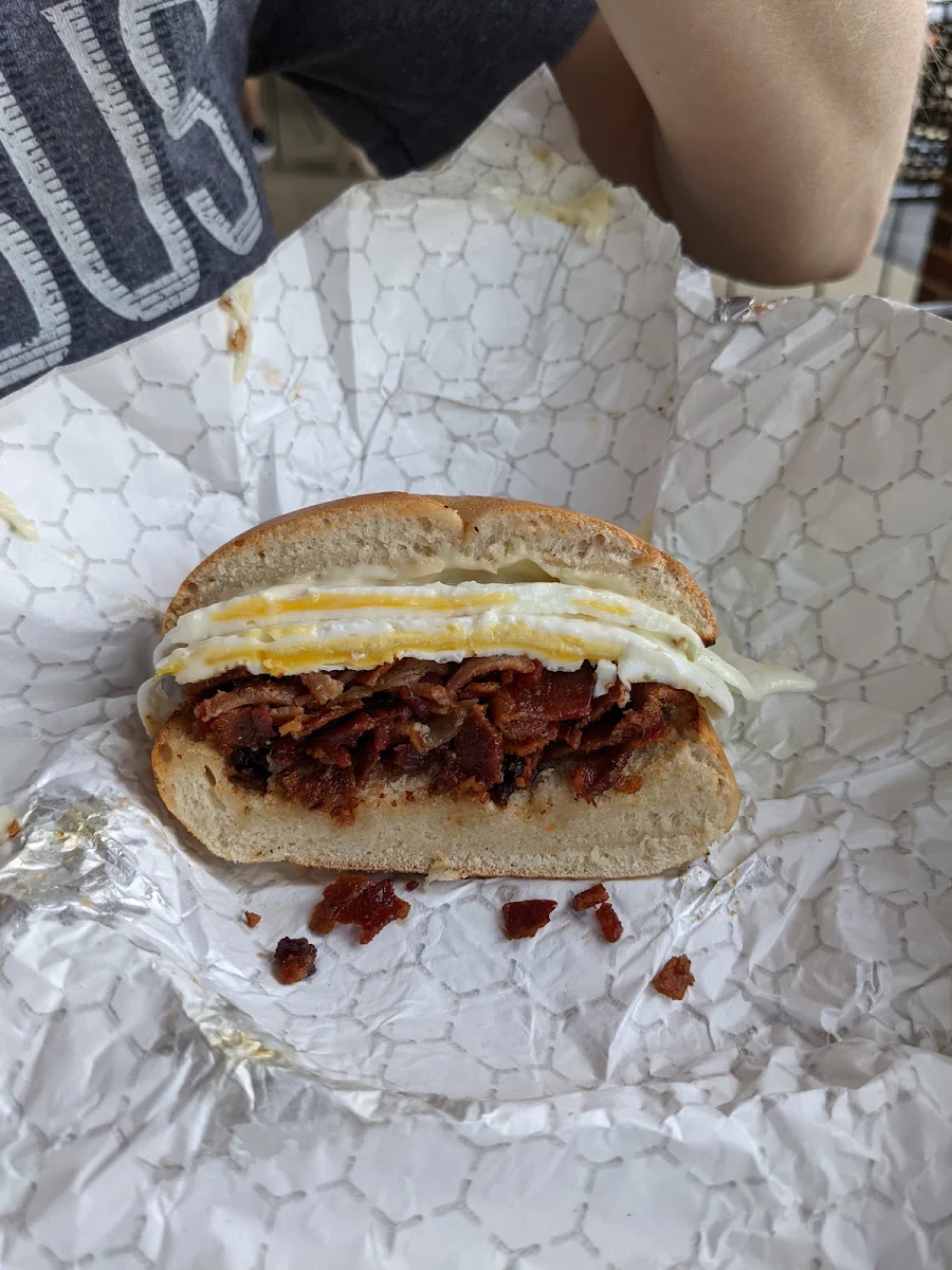 PASTRAMI EGG N CHEESE