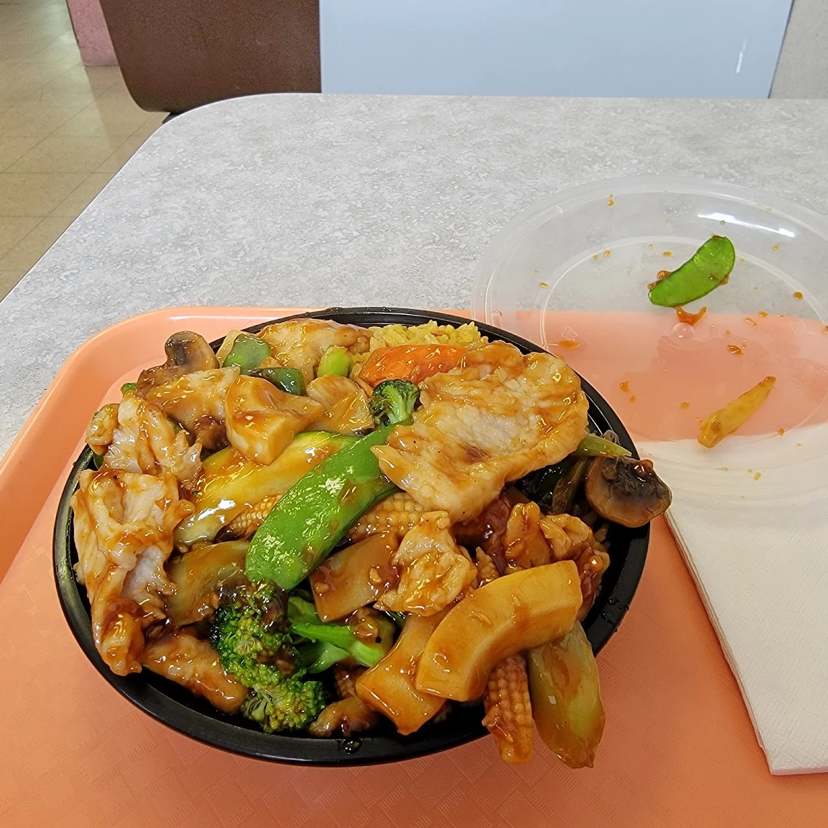 Chicken with Garlic Sauce