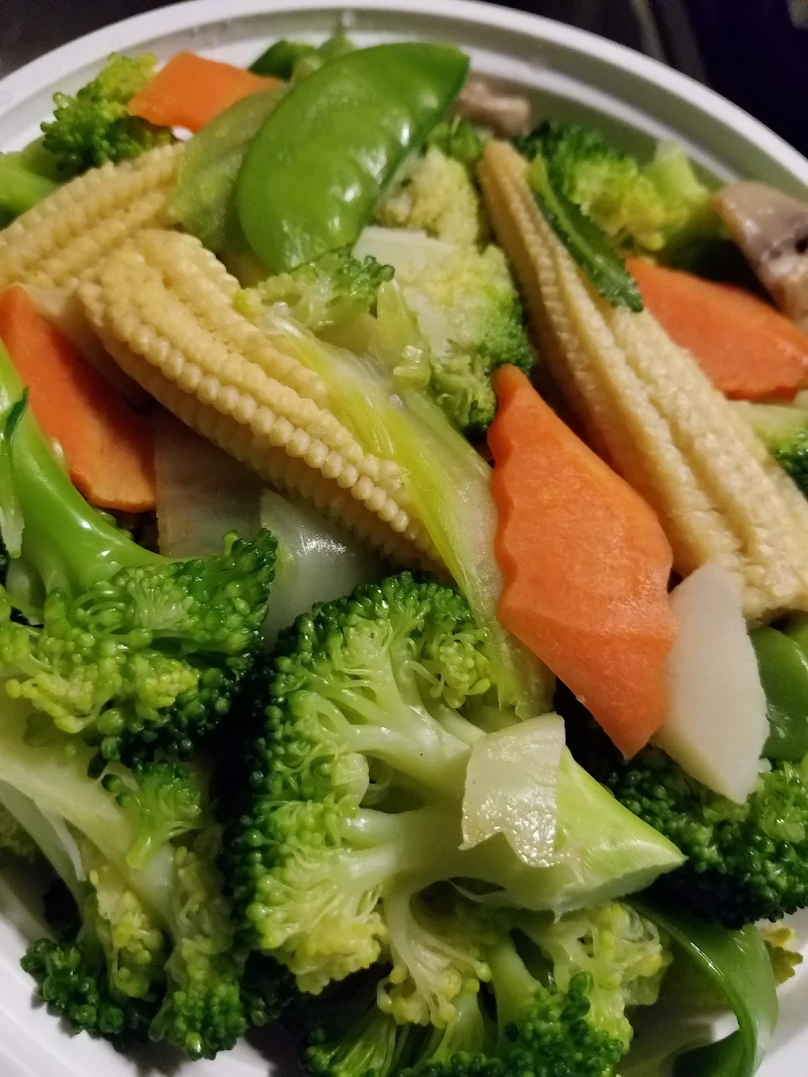 Steamed Mixed Vegetables