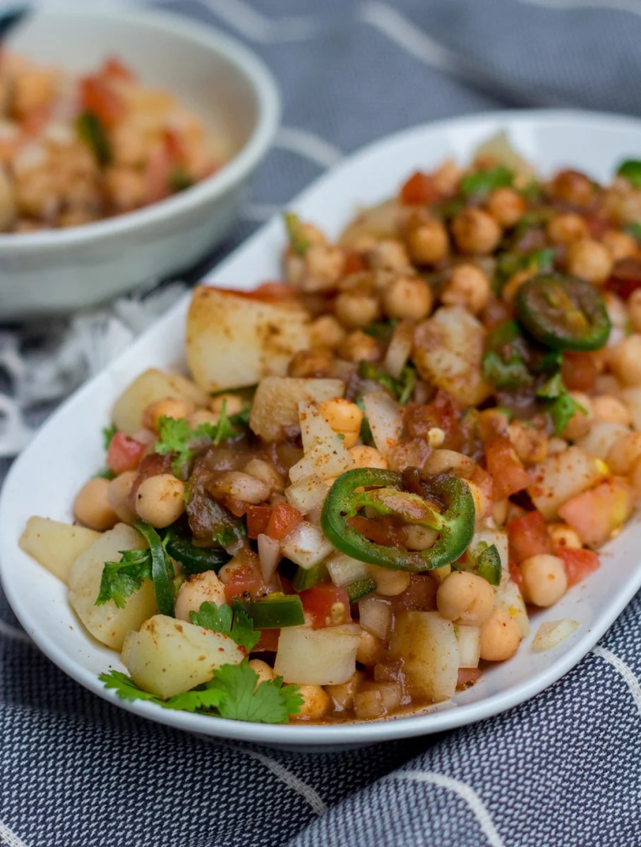 Samosa Chana Chat