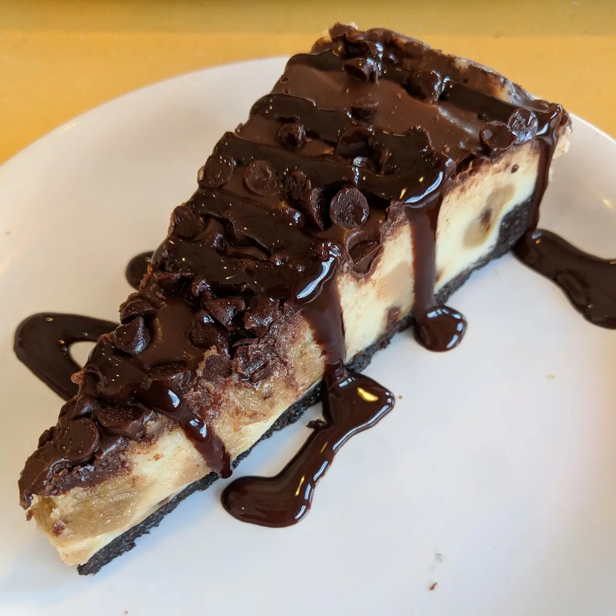 Chocolate Chip Cookie Dough Cheesecake